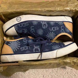 UGG Blue Logo Sneaker (Size 8)